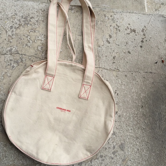 orseund iris circle tote for sale